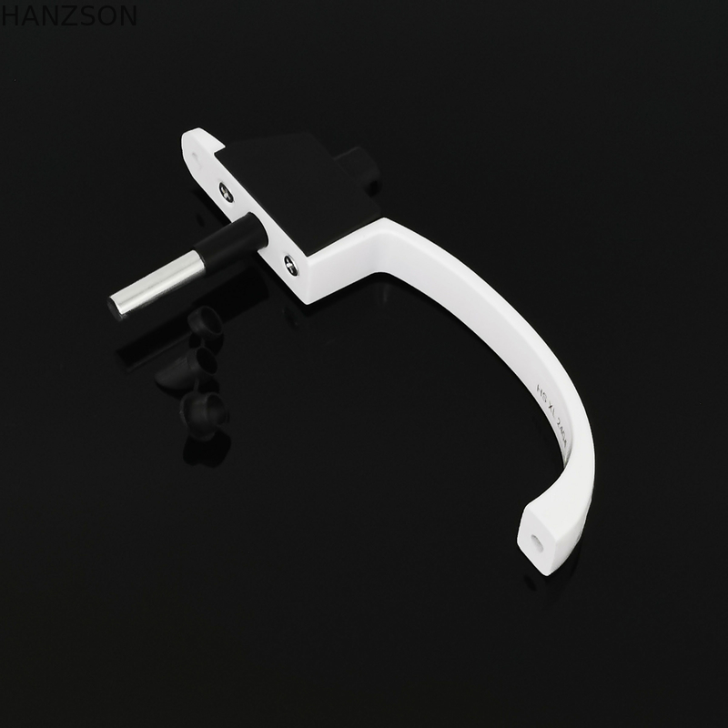 Zamknięcie drzwi i okien z rękawiczką aluminiową