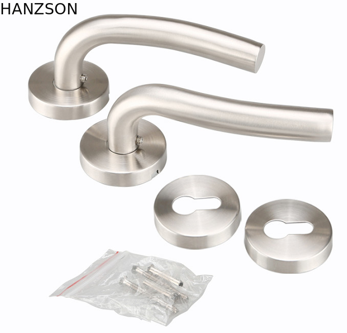 201 304 Klamka ze stali nierdzewnej Kolor Sliver Czarny Rozmiar 130X55X1,0 mm