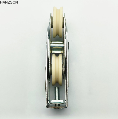 Plastikowa rolka do okien przesuwnych Pa6 OEM U Groove Matt Finish Style