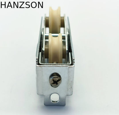 Plastikowa osłona Aluminiowe rolki do drzwi przesuwnych 1,2 mm Blacha żelazna OEM