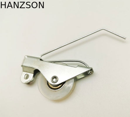 Plastikowa osłona Aluminiowe rolki do drzwi przesuwnych 1,2 mm Materiał blachy żelaznej OEM