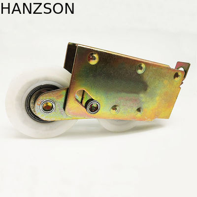 Koła przesuwne ze szkła U Groove, rolka aluminiowa z łożyskiem 608zz