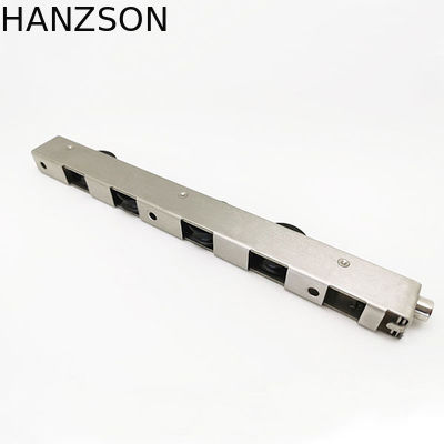 Rolki do drzwi przesuwnych ze stali nierdzewnej Heavy Duty OEM z 4 kołami z materiału POM