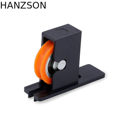 Odporne na rdzę przesuwne nylonowe rolki drzwiowe z podwójnym nylonowym krążkiem ODM